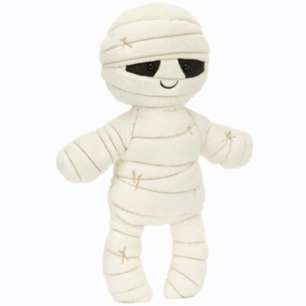 Jellycat Mummy Bob 13x4.7x2" Soft & Plush BNWT Authentic